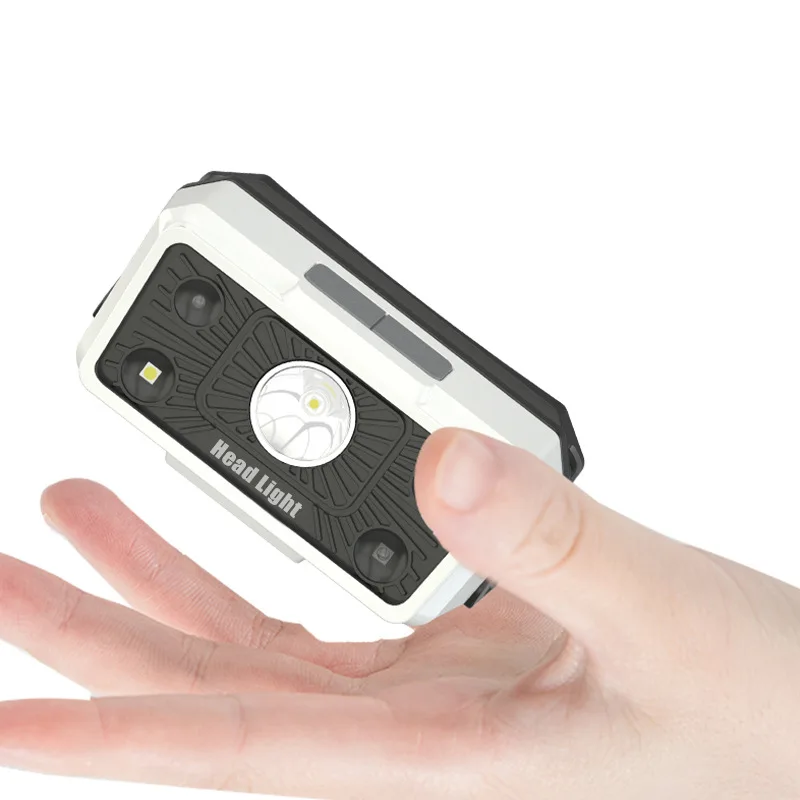 LCS Headlamp Type-C Charging Induction IPX5 Strong Light Led Headlights For Various Outdoor Night Activities Fishing Exploration