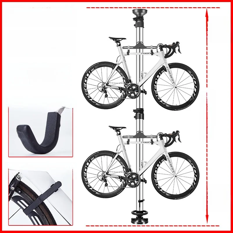 

Wall-Mounted Bicycle Parking Stand Road Bike Balance ow Ra Indoor Single Bike Placement Holder Vertical And Horizontal