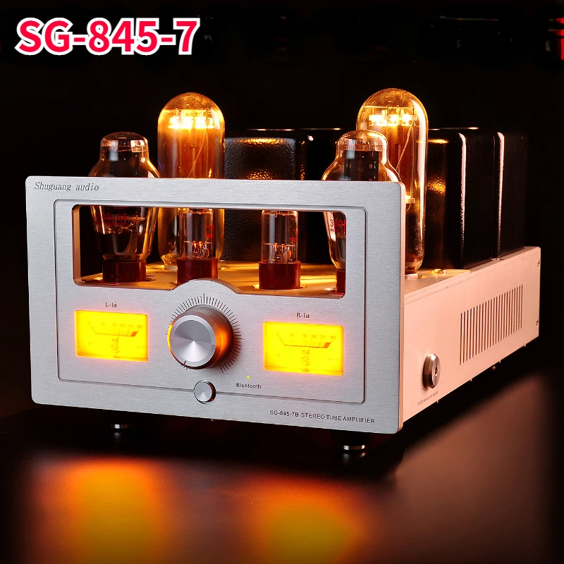 SHUGUANG  Power Amplifier 300B Niutui 845 Gallbladder Electronic Tube Power Amplifier Fever Level High Fidelity Amplifier