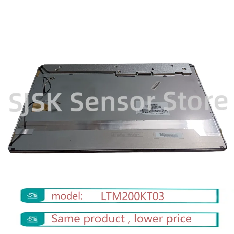 Panel LCD Original LTM200KT03 de 20.0 Pulgadas, 1600x900 WXGA CCFL LVDS Wled, Pantalla LCD con Interfaz LVDS