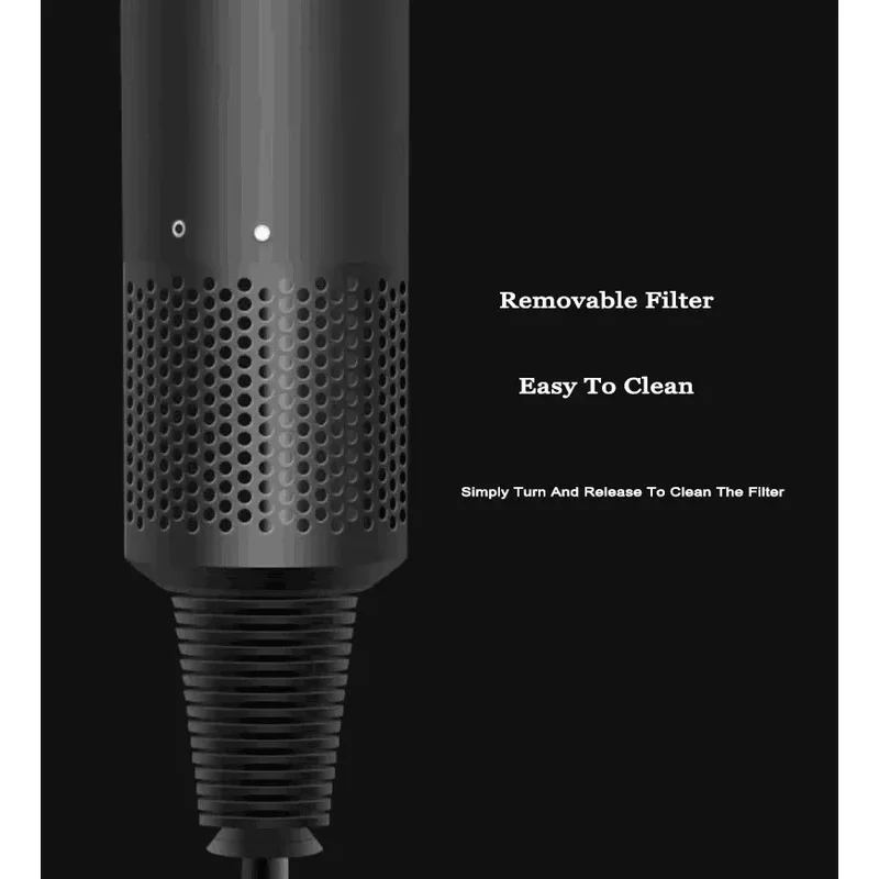 2025 جديد المهنية بلا أوراق درجة حرارة ثابتة الأيونات السالبة مرفق 5 قوية المنزل السفر المحمولة مجفف الشعر الكهربائي