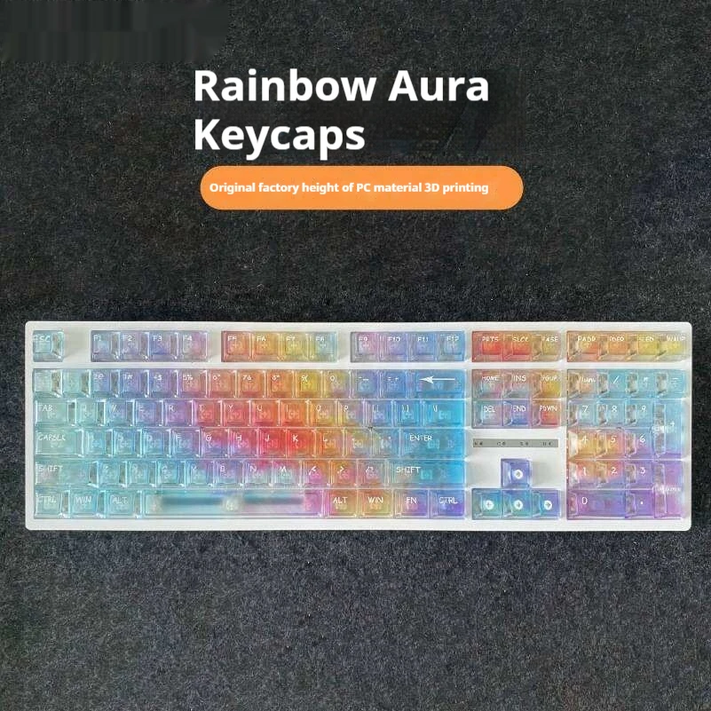 

Personalized Keycaps Keycaps PC Transparent 119 Keys Customized Original Highly Mechanical Keyboard Keycaps