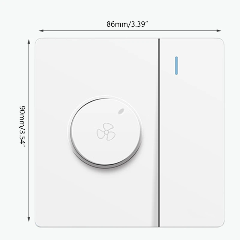 Controllo della velocità della ventola variabile con interruttore per maggior parte dei ventilatori da soffitto elettrici