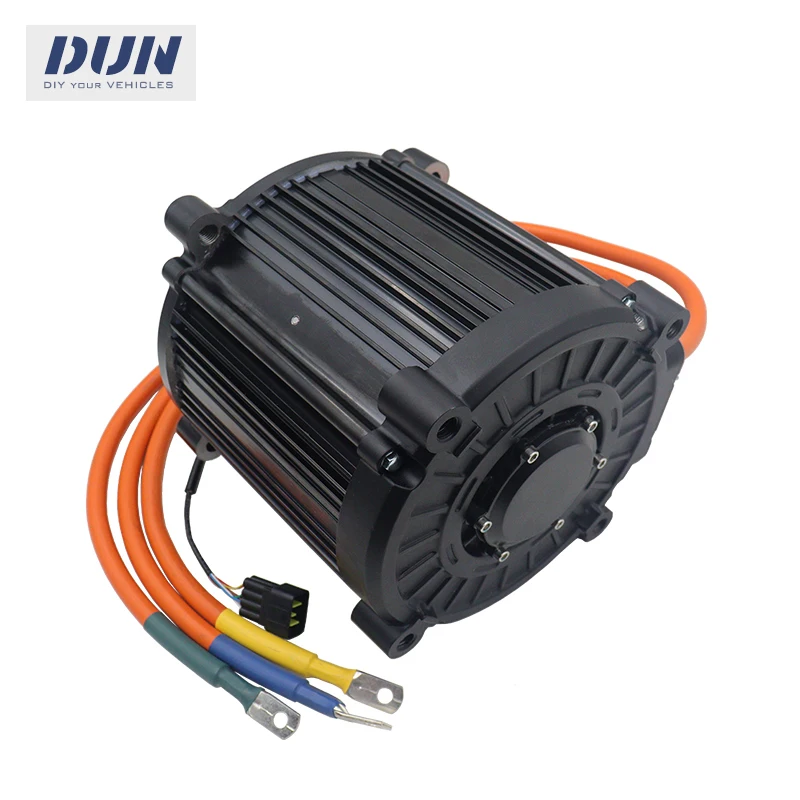 QS180 90H 8KW Peak 16KW Mid-Drive Electric Motor for electric light motorcycle