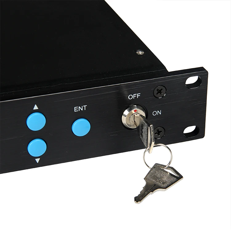 Products subject to negotiationTriple Play 16 Ports WDM  Catv Edfa 1550nm Optical Signal Amplifier