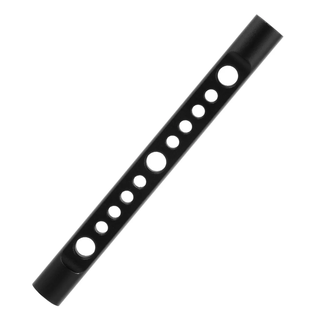DSLR-Kamera Rig 15 mm Käsestangenhalterung 1/4 Zoll 3/8 Zoll Schraubenlöcher Schulterstangen System Schienenlicht Mikrofonhalter Magic Arm Ständerhalterung – Detail 2