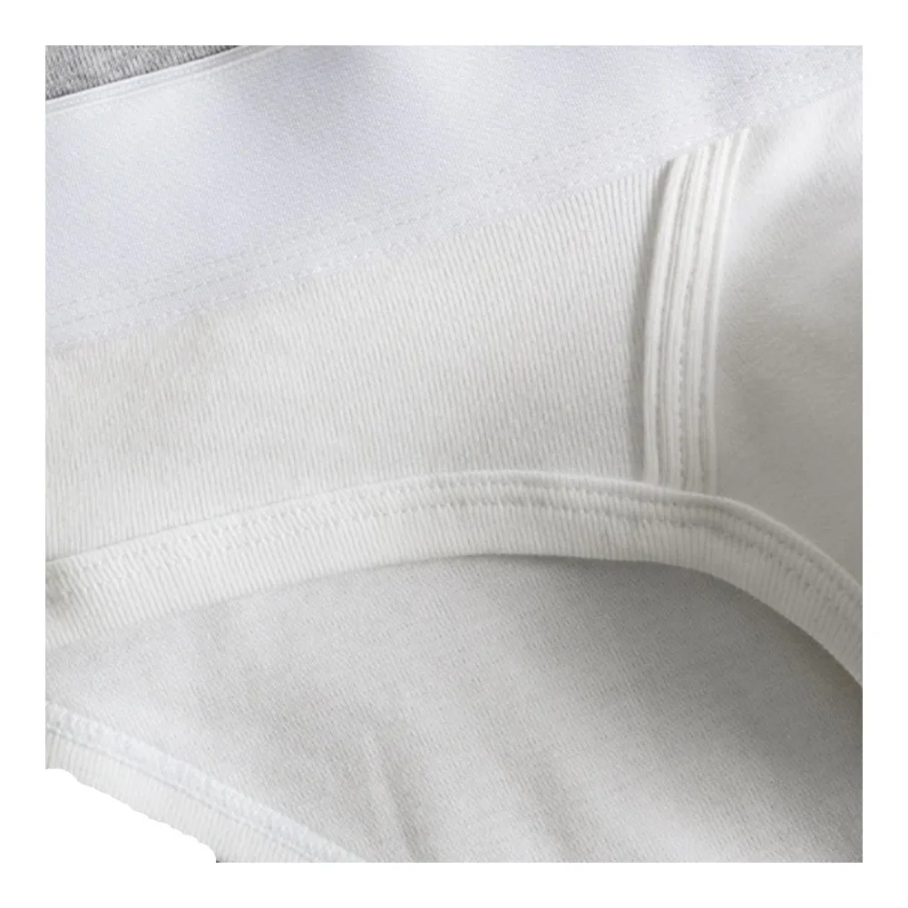 

Мужские трусы-брифы из 90% хлопка, мягкие, однотонные, серые, с анатомическим мешочком, удобные, модные