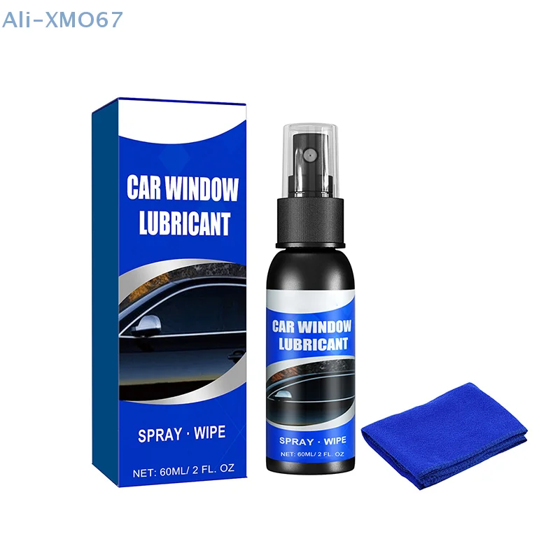 60ml Window Lubricant Rubber Door Rubber Strip Car Softening Maintenance Eliminates Noise Universal Car Products