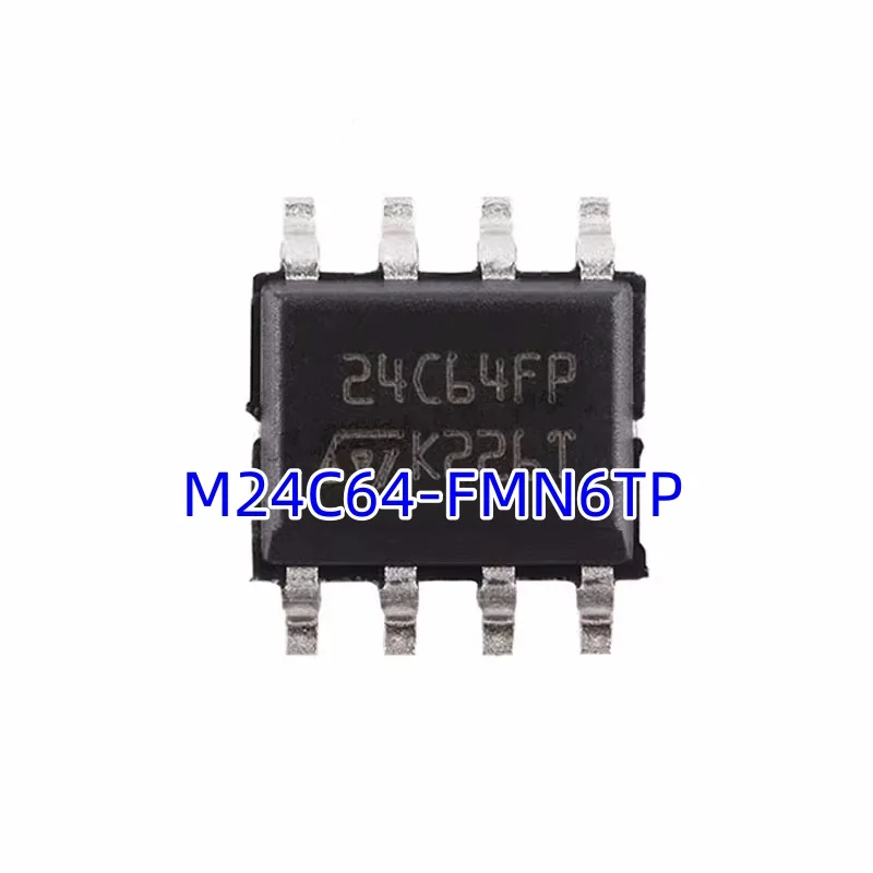 10pcs New and Original M24C64-FMN6TP 24C64FP SOP8 chipset  in stock