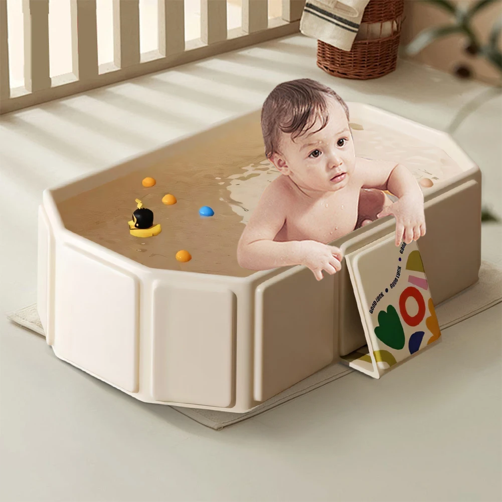 

Младенческая ванна для младенцев и малышей. Складная ванна для малышей со сливным выходом. Раковина для душа.