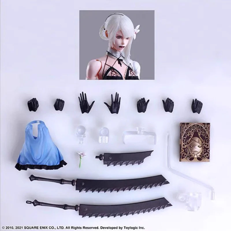 

24cm Nier Anime Figure Kaine Action Figure Pvc Statue Movable Figure Room Ornament Collection Model Gift