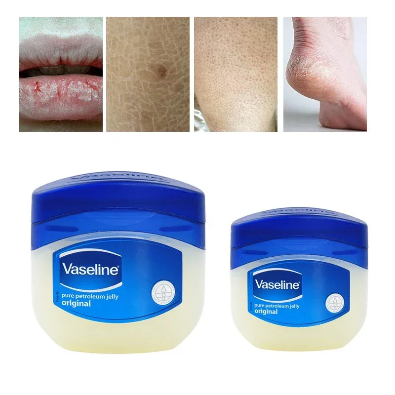 Vaseline-女性用の保湿リップクリーム,ディープレイの保湿ローション,フェイシャルローション,アンチドライリップ,7g, 50g, 100g