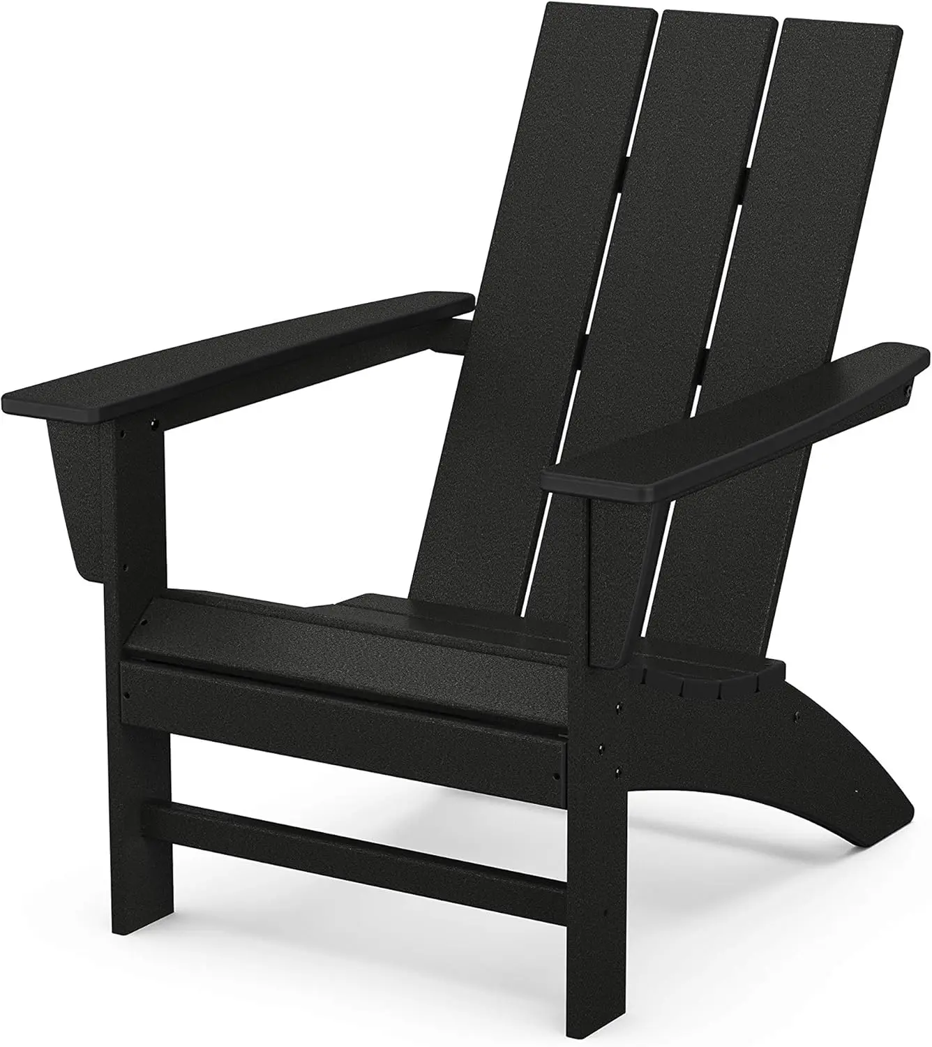 

AD420BL Modern Adirondack Chair, Black