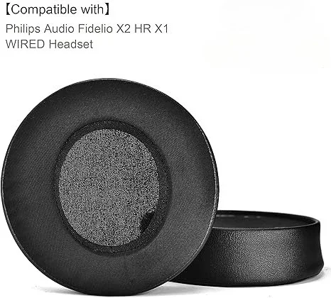 

Replacement Cooling Gel/Mesh/Leather EarPads For Philips Audio Fidelio X2HR X1 Headphones Earmuffs Headset Repair Parts ，