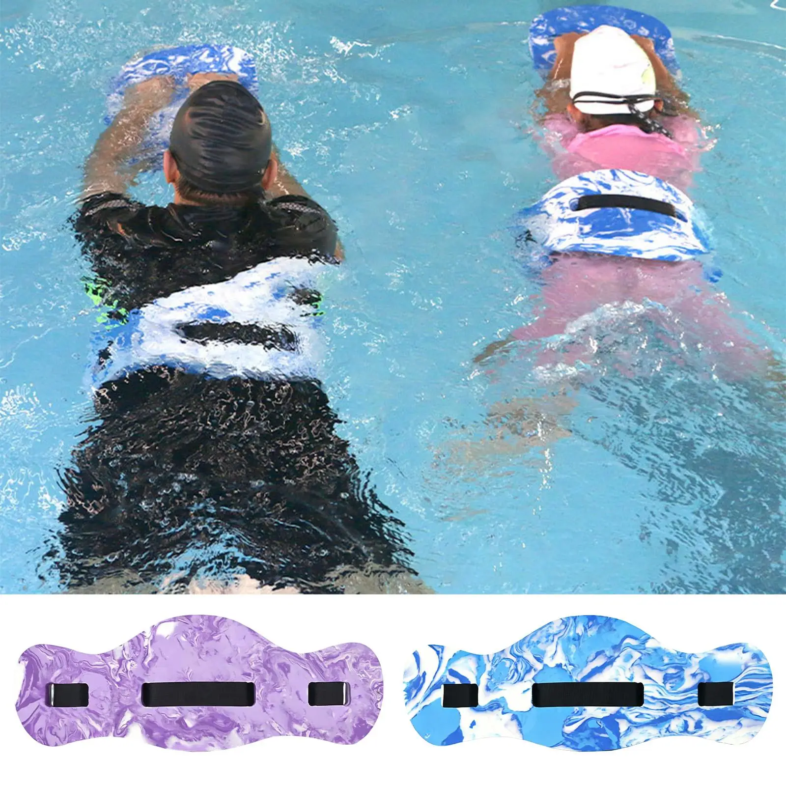 1PC Swimming Floating Belt Swim Training Aid for Beginners Adjustable Floating Safety Belt Waistband Swimming Accessories