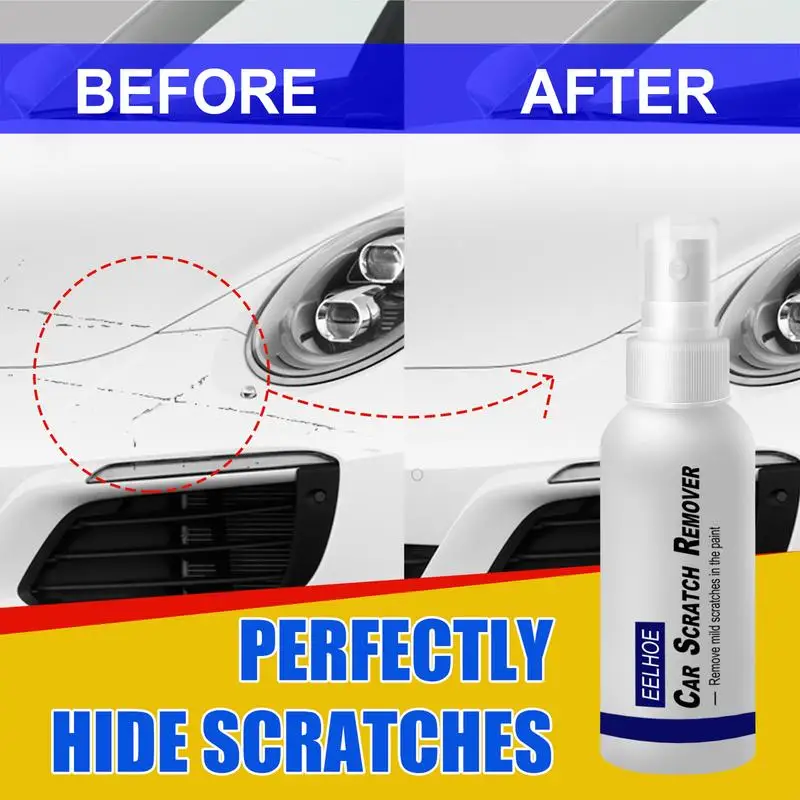 50ml / 100ml Car Scratch Removal Spray Scratches Car Scratch Repairing Polish Spray For Cars Vehicle Scratch Cleaning Tools - Image 4