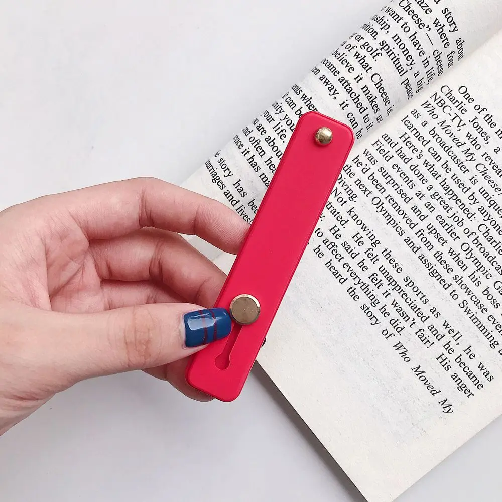 

Support Phone Hand Band Phone Stand Silicone Phone Desktop Bracket Telescopic Finger Strap Mobile Phone Holder Push Pull Grip