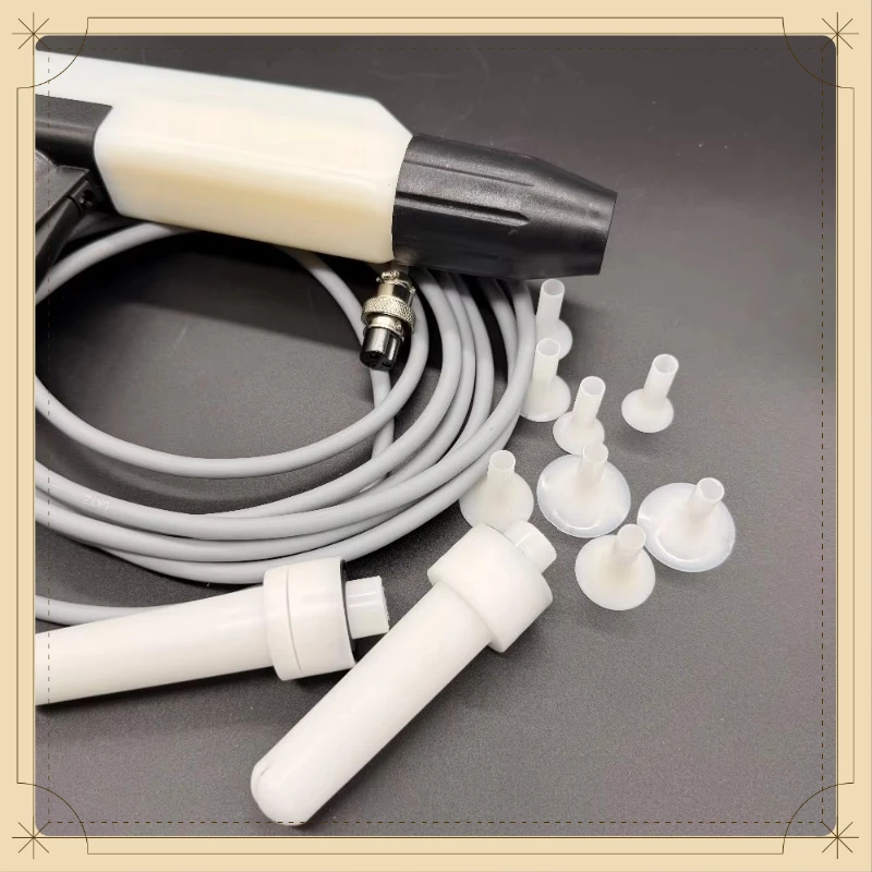 WX-958 Portable Manual Electrostatic Powder Coating Spray Gun with Spray Nozzle, Powder Painting System