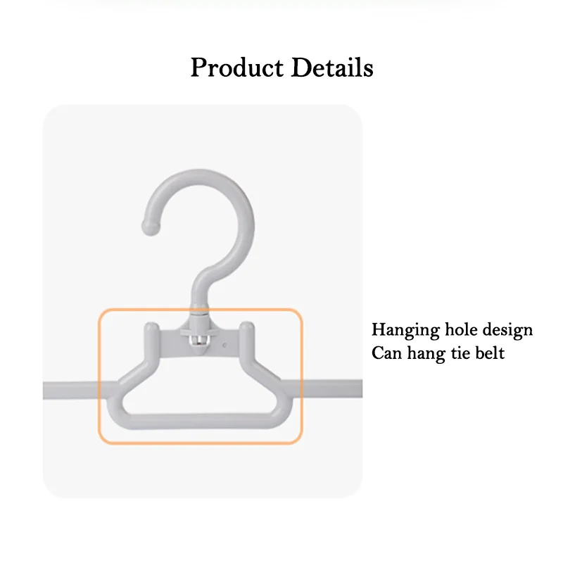 CHAHUA Pants Rack Plastic Drying Pants Clothes Clip Scarf Rack Socks Rack 5 Piece Set Movable Clip Multifunctional Tie Rack