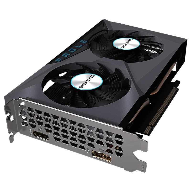 TJXL- RX 6400 EAGLE 4G Gaming GPU do stacjonarnych e-sportów Obsługa Pcie 4.0