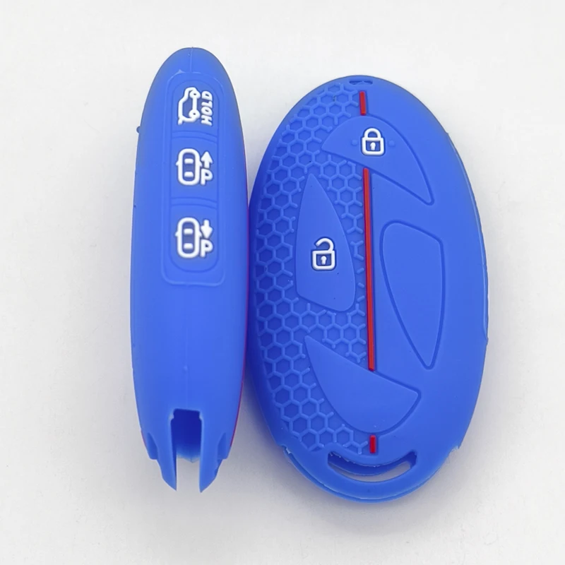 Xinyuexin Silicone Key Cover for Hyundai Tucson Elantra Ioniq 2023 2024 2025 5 Button Remote Smart Key Case Protection 2 Pcs/lot