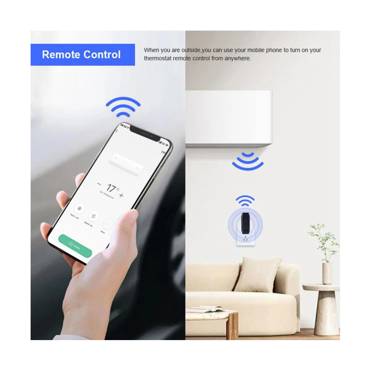 Universal Tuya Wifi IR RF Remote Control Smart APP Controller 180°Bendable for Various of IR and RF