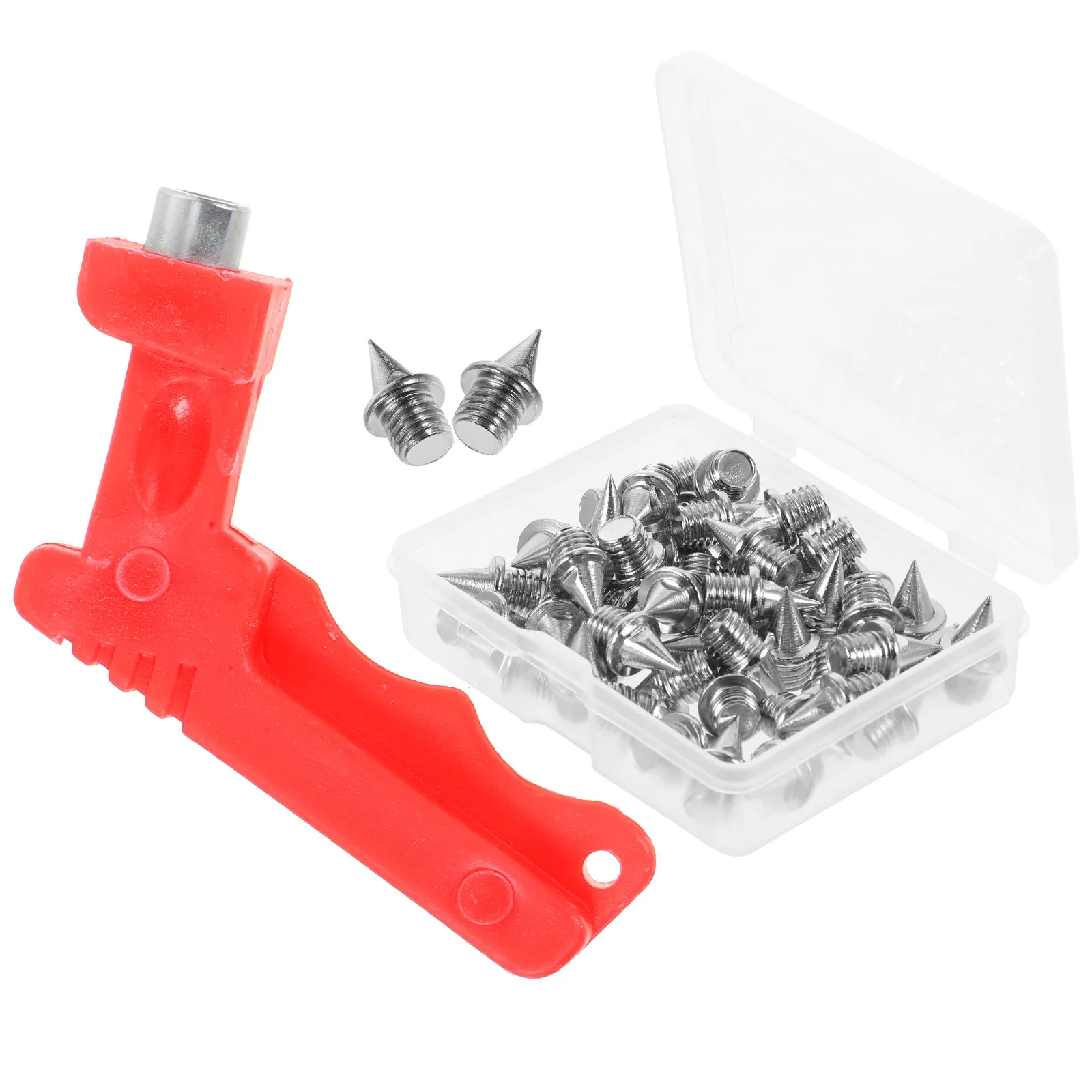 

1Set Track and Field Spikes for Sprinting Running Long Put Steel Spikes for Track Shoes Improved Friction Speed