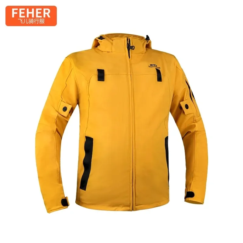 Motorcycle Jacket Men Women Winter Motorcycle Leisure Four Seasons Windproof Waterproof Commute Outdoor Jacket CE Protection