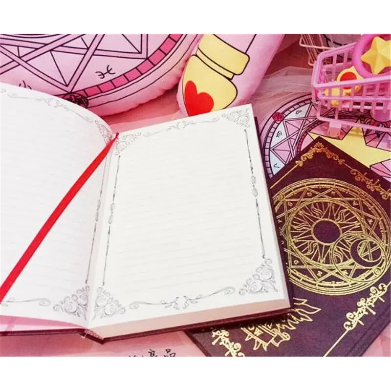 Buku Saku Buku Catatan Anime Card Captor Sakura Buku Portabel Notepad Array Ajaib