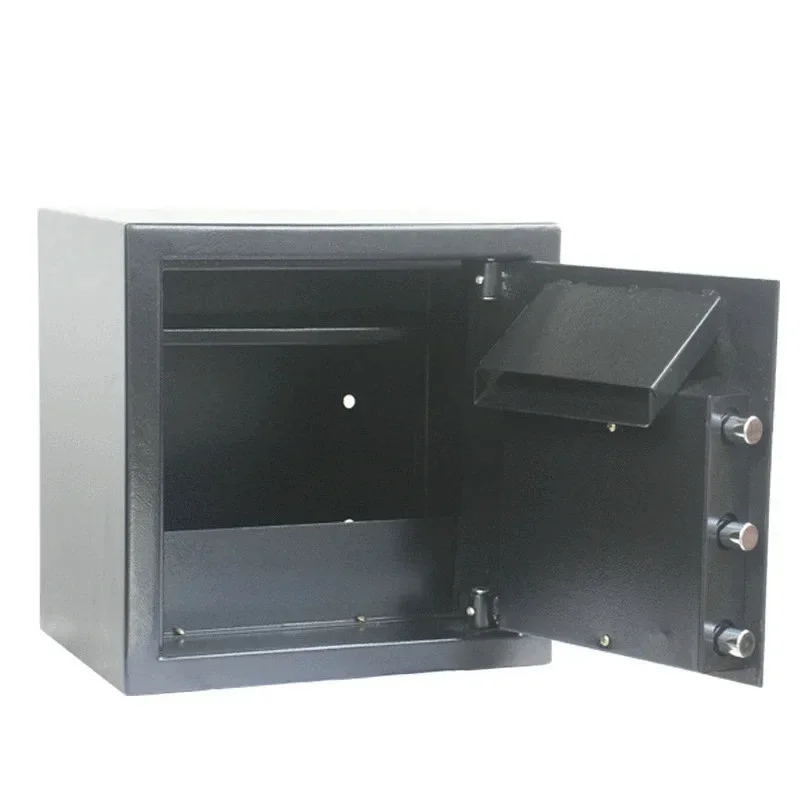 

Coin-operated mechanical lock safe small all-steel home office into the wall into the cabinet