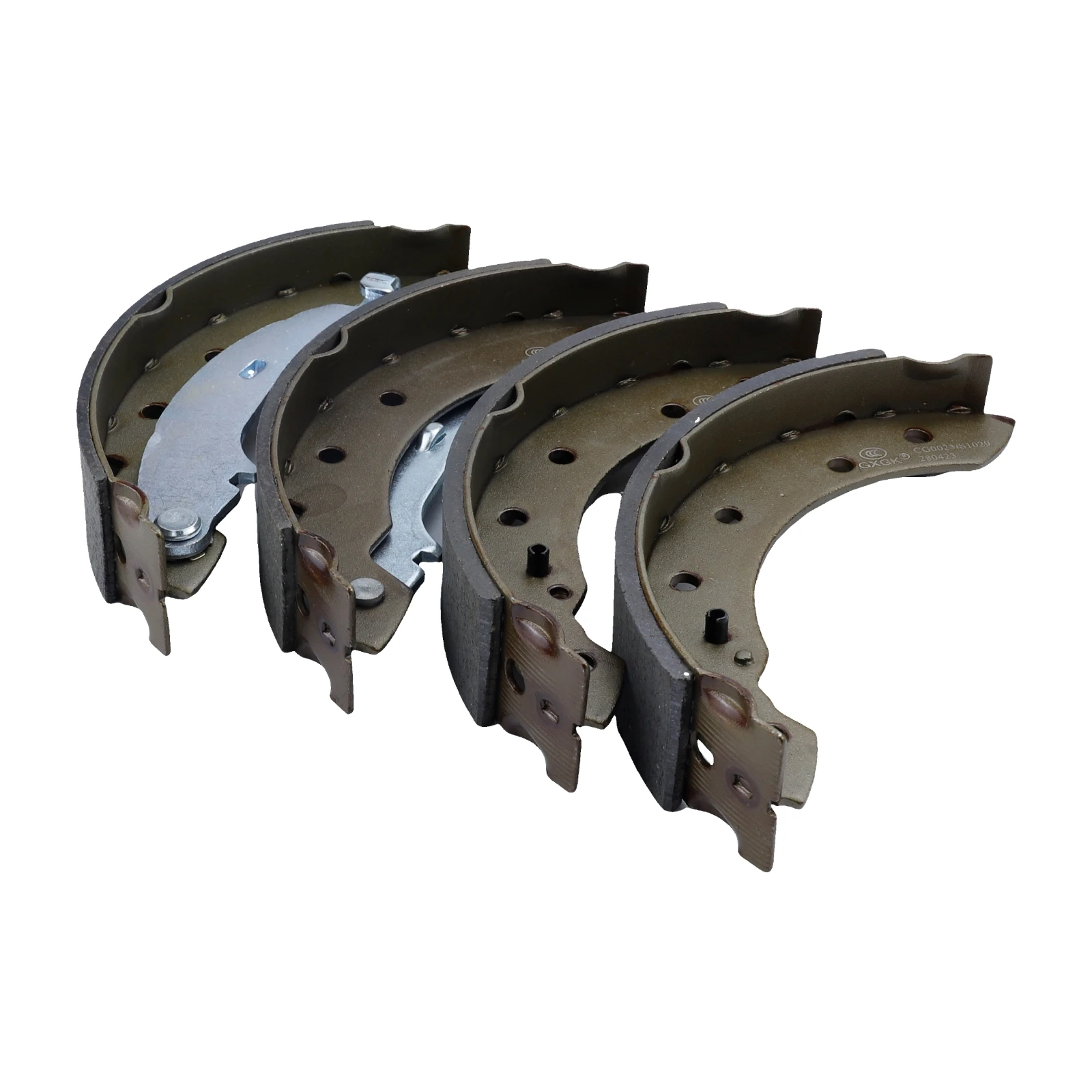 Rear Brake Shoe Set For MG 3 MG3 2010 2011 2012 RENAULT THALIA CLIO PEUGEOT 206 106 306 DACIA LOGAN Brake Drum Parts 10040701