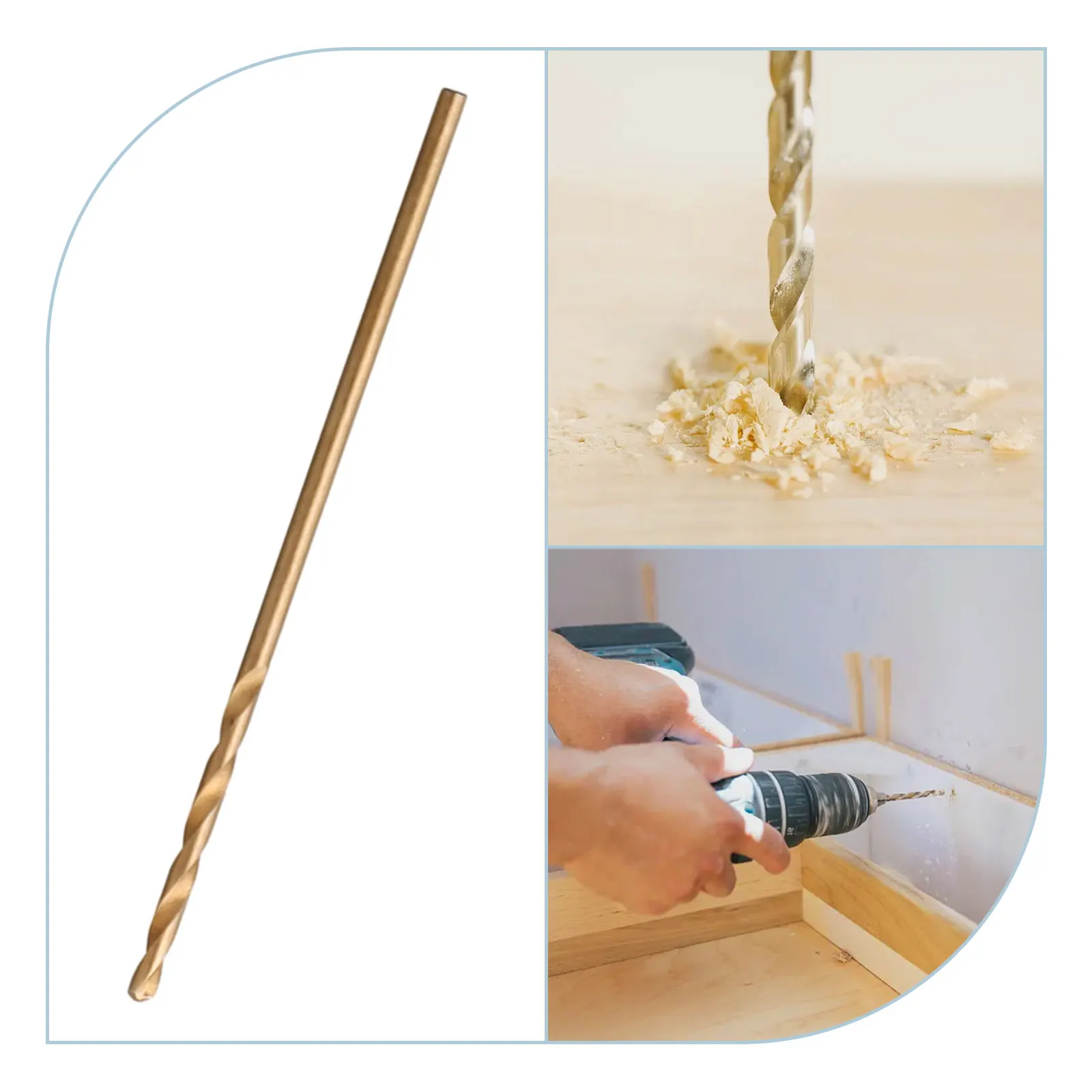 

Cobalt HSS Drill Bit M35 High Speed Steel Drilling Cutter For Stainless Steel Drilling Metalworking Power Tools