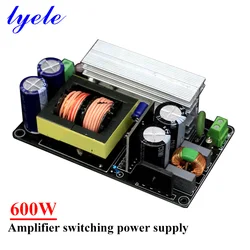 Lyele Audio LLC Power Amplifier Switching Power Board 600w Single and Double Output +- Diy Amplifier Audio AC200-240V