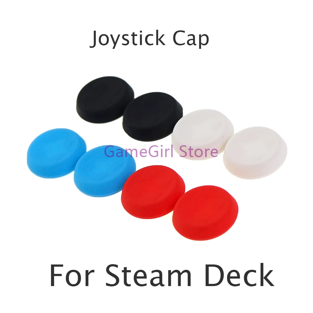 

200pcs For Steam Deck Controller Analog Joystick Caps Thumbstick Grips Host Rocker Silicone Protection Cap