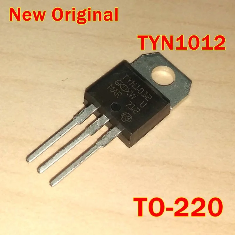 5Pcs to 100Pcs New Original Tyn1012Rg Tyn1012 To-220 Sensitive & Standard(12A Scrs)
