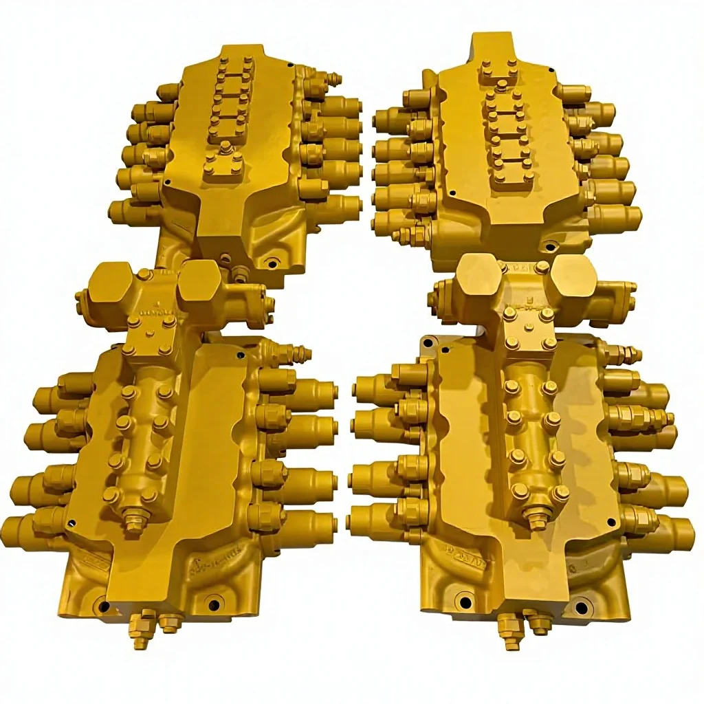 PC1250-7 Distribution Valve Stable Structure Balanced Pressure Distribution Suitable For Komatsu PC1250-7 Excavator
