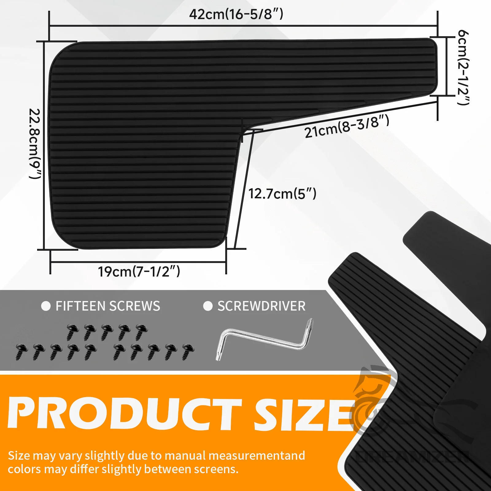 4 Mud Flaps Bendable Splash Mudguard Front + Rear For Toyota 4Runner 1989-1995 For Ford Ranger 1983-2023 Universal Car Mudguard view 6