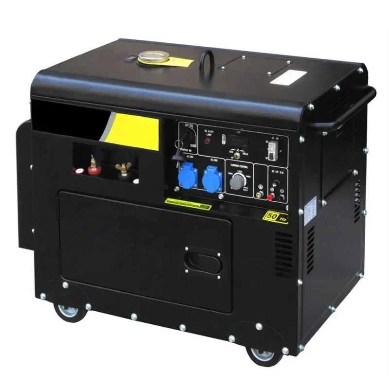 

exquisite craftsmanship Hot Sale AC 24v 3kw 4kw 5kw 6kw 7kw 8kw 10kw 5kva Small Portable DC 12v Diesel Generator