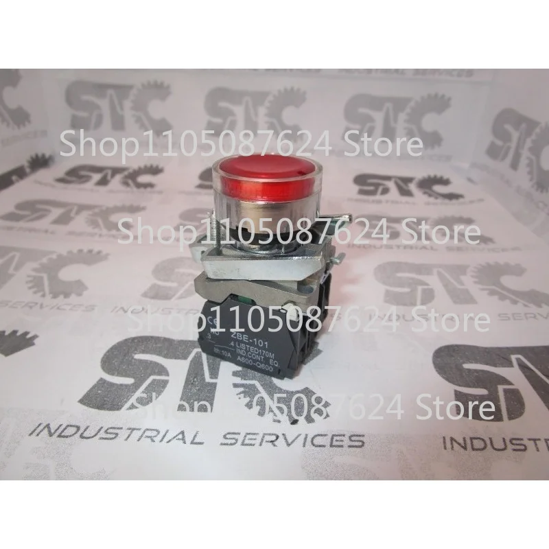 

XB4BW3465 For Andeli Red Illuminated Push Button 1 NO 1 NC - FAST SHIPPING