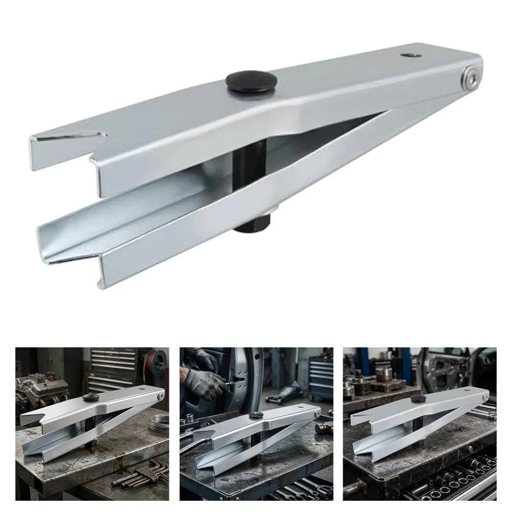 Door Spring Tool 50# Steel Adjustable Coil Spring Extractor For Easy Removal Installation Car Truck Automotive Hand Tool