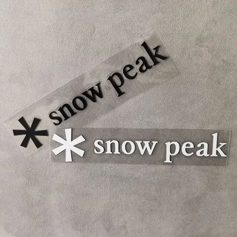 

Reflective Stickers for Car Stroage Box White Black Engraved Stickers Camping Outdoor Brand PET Decals Snowboard Motor Sticker