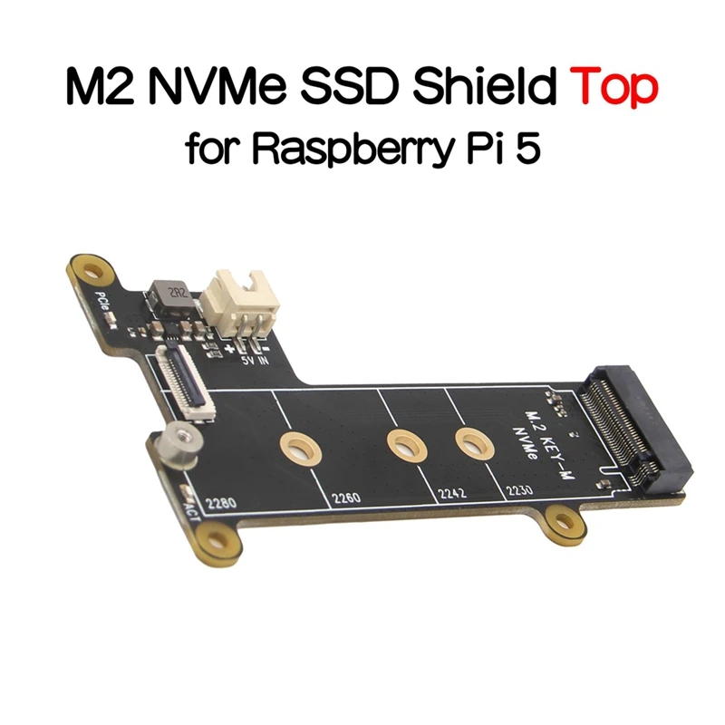 Płytka peryferyjna X1001 M.2 Nvme SSD Shield Pcie kompatybilna z Raspberry Pi 5