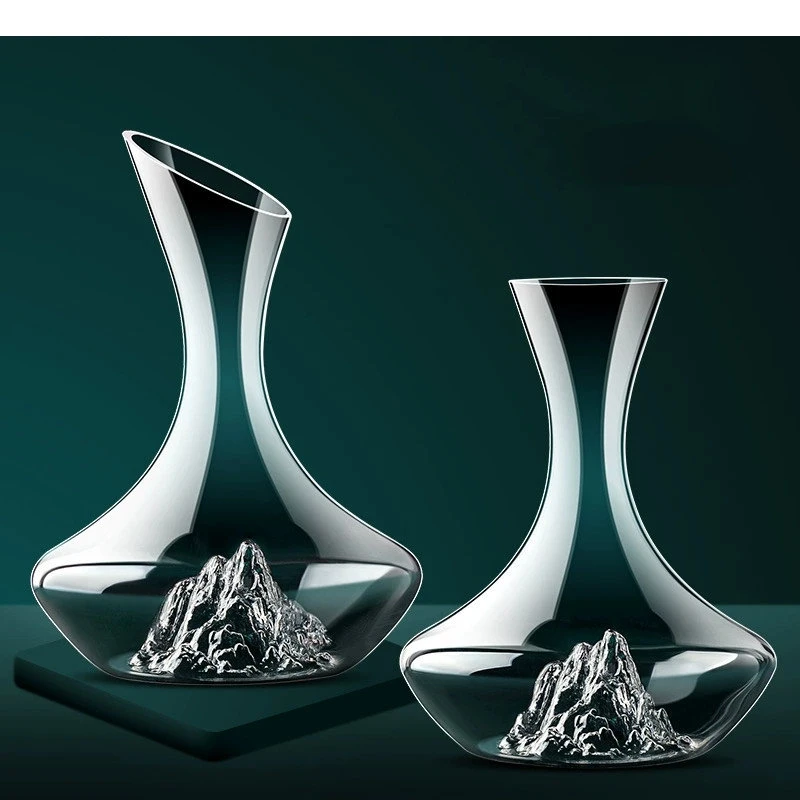 

Графин Iceberg, прозрачное стекло, диспенсер для бутылок шампанского, вина, семейный набор для вечеринок, принадлежности