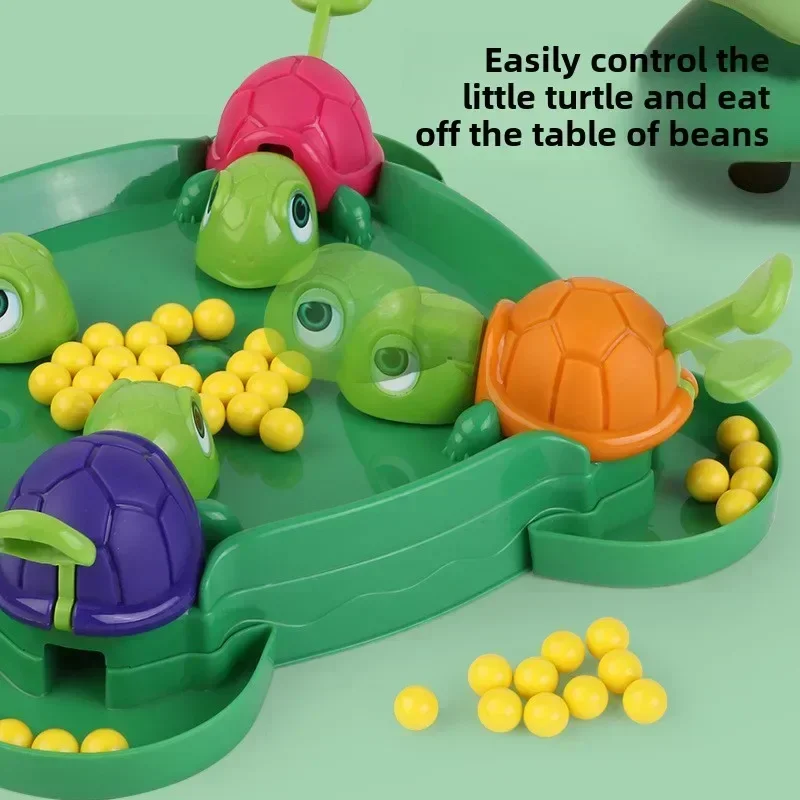 

Turtles Eat Beans Board Game Kids Toys Competitive Games Parent-child Interaction Party Entertainment Games Toy for Boy Girls