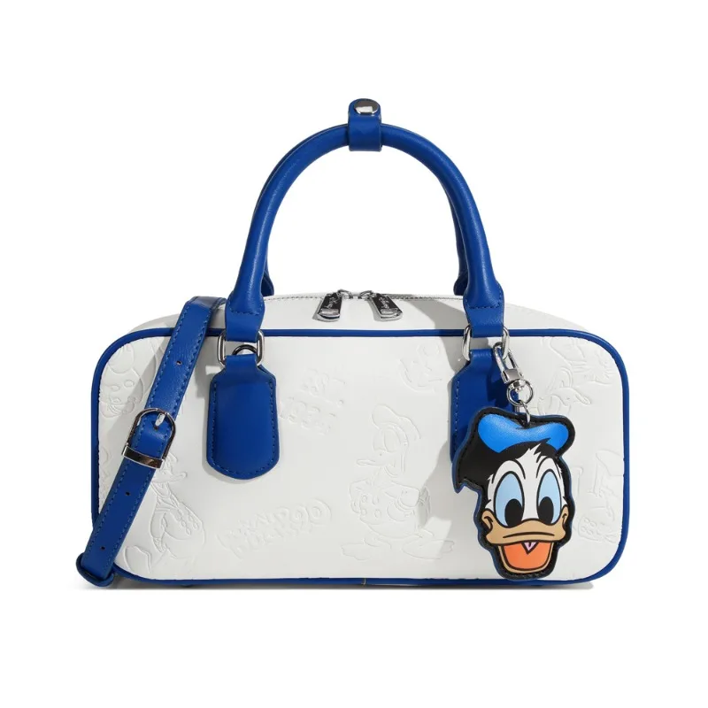 

Disney Donald Duck Luxury Square Handbag Shoulder Bag Purse for Women Cute Cartoon Casual