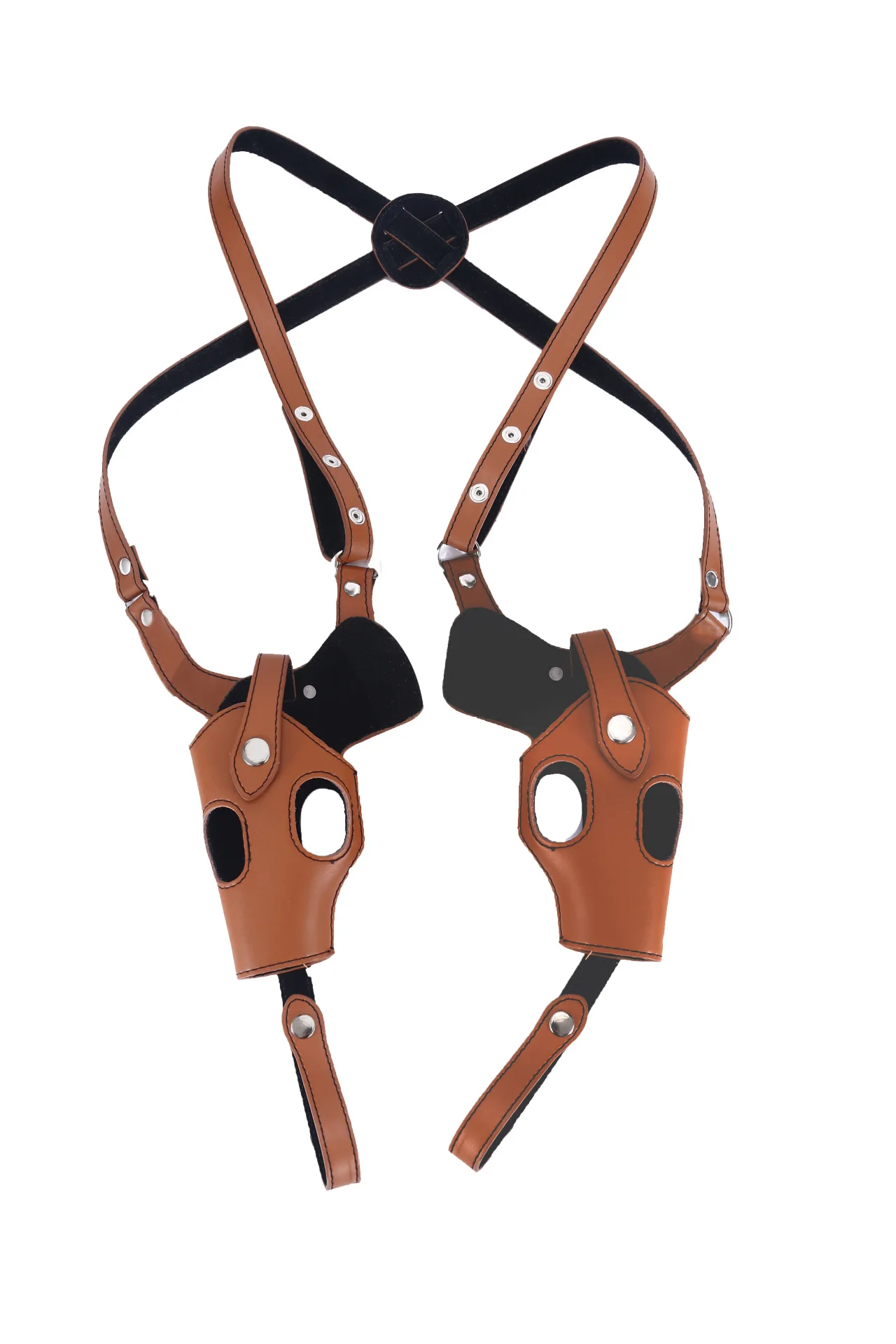 

92 Tactical Cowhide Quick Draw Pistol Case Stealth Fan G17 G19 Outdoor Holster Accessories Hide Armpit Holster