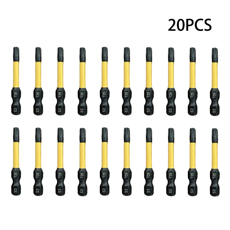 High Quality 20pcs T25 Screwdriver Bits Set For Electric Drill Driver Tool Kit Box Storage Hardware Accessories - view 6