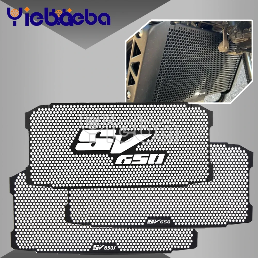 

SV650 SV650X 2024 2023 2022 2021 2020-2018 For Suzuki SV 650 SV 650 X ABS Motorcycle CNC Radiator Grille Guard Cover Accessories