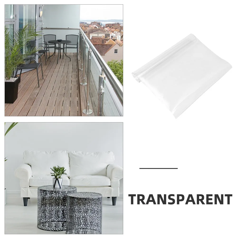 Alfombra protectora de suelo de PVC transparente, alfombra protectora de suelo dura transparente para silla de oficina, uso doméstico, alfombra de plástico duradera