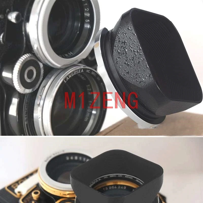 BayII BayIII Bay B2 B3 metal shade Lens Hood cover protector BAY2/3 for Rollei Rolleiflex 2.8 B/C/D/E/F 3.5 D/E camera twin lens